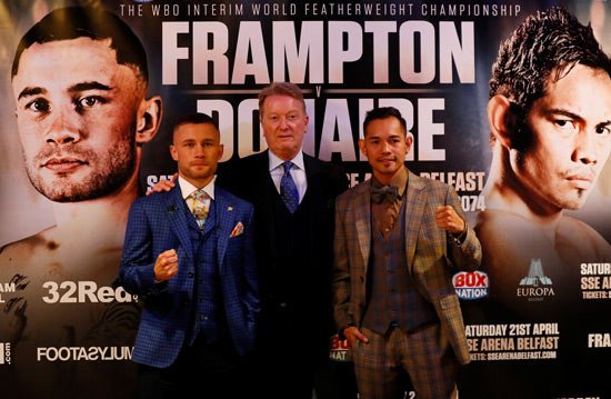 Frampton V Donaire Press Conference Quotes - Queensberry
