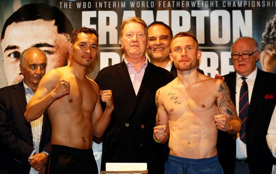 Frampton V Donaire Weights And Running Order - Queensberry