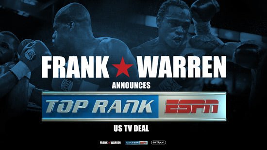 Frank Warren Announces Broadcast Partnership With Espn And Top Rank - Queensberry