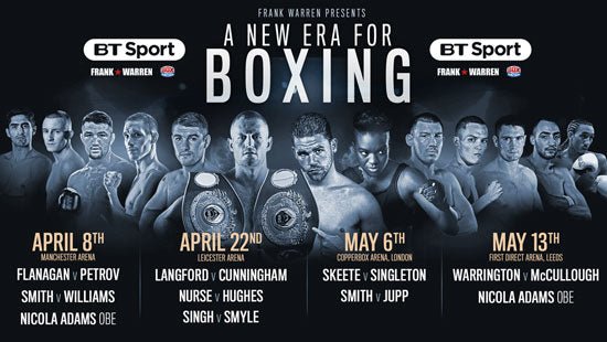Frank Warren Announces Schedule For Bt Sport - Queensberry