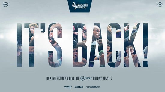 Frank Warren Brings Boxing Back With Three British Title Fights - Queensberry