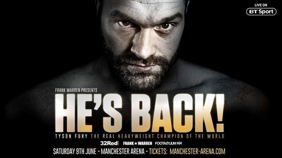 Frank Warren Partners With The Bbc For Exclusive Radio Rights Of Tyson Fury’S Comeback Fight - Queensberry