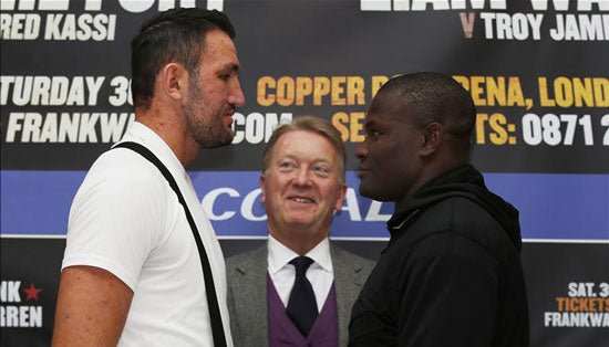 Fury And Kassi Meet Face-To-Face At The Final Press Conference - Queensberry