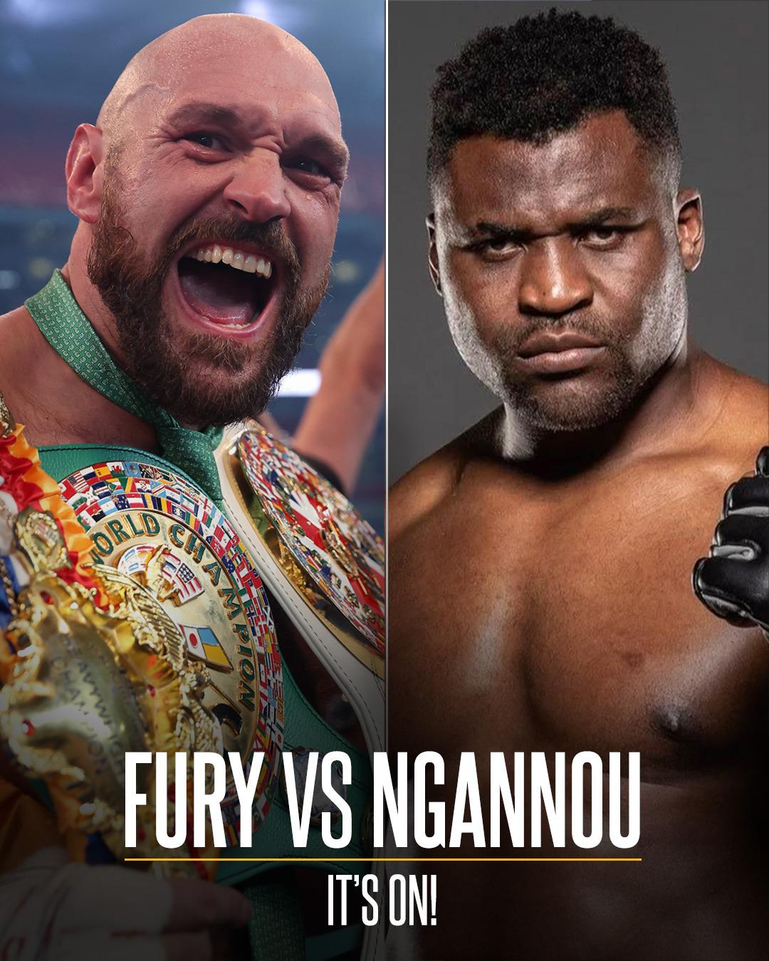 Fury Vs Ngannou: Who Is The Baddest Man On The Planet? - Queensberry