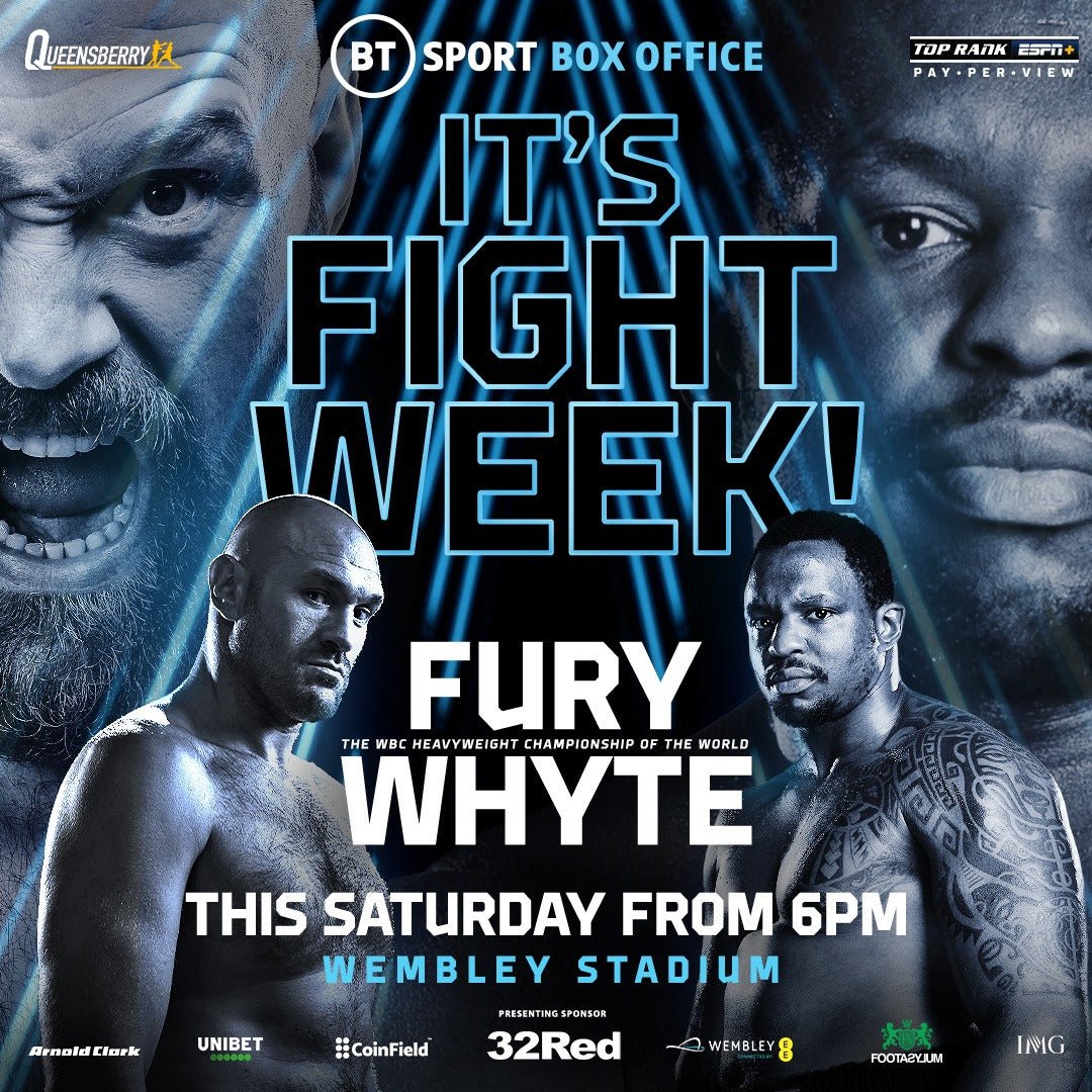 Fury Vs Whyte Fight Week Schedule - Queensberry