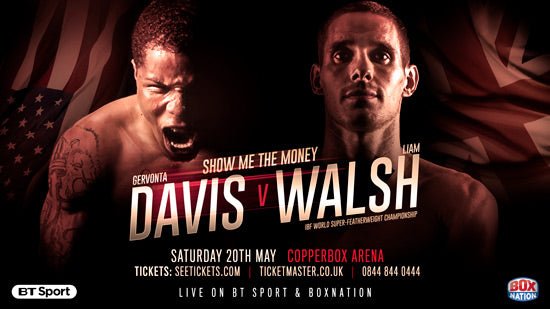 Gervonta Davis Vs. Liam Walsh Blockbuster Confirmed For May 20 At The Copper Box Arena - Queensberry