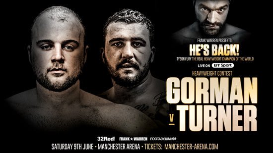 Gorman And Turner Collide At The Manchester Arena On June 9 - Queensberry