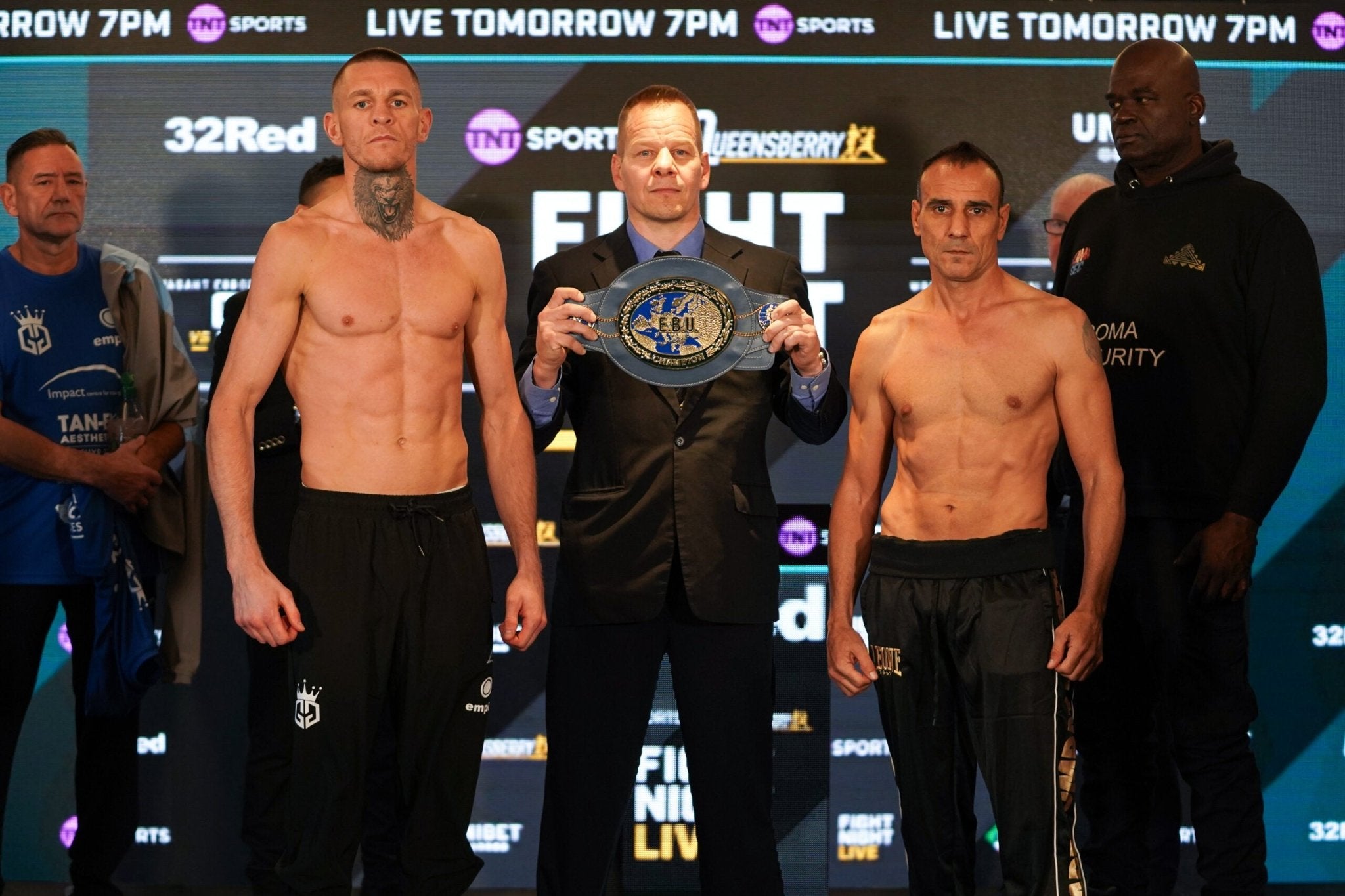 Gwynne-Marsili & Noakes-Perez Weigh-In Results & Photos - Queensberry