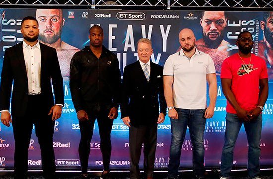 Heavy Duty Press Conference Quotes - Queensberry