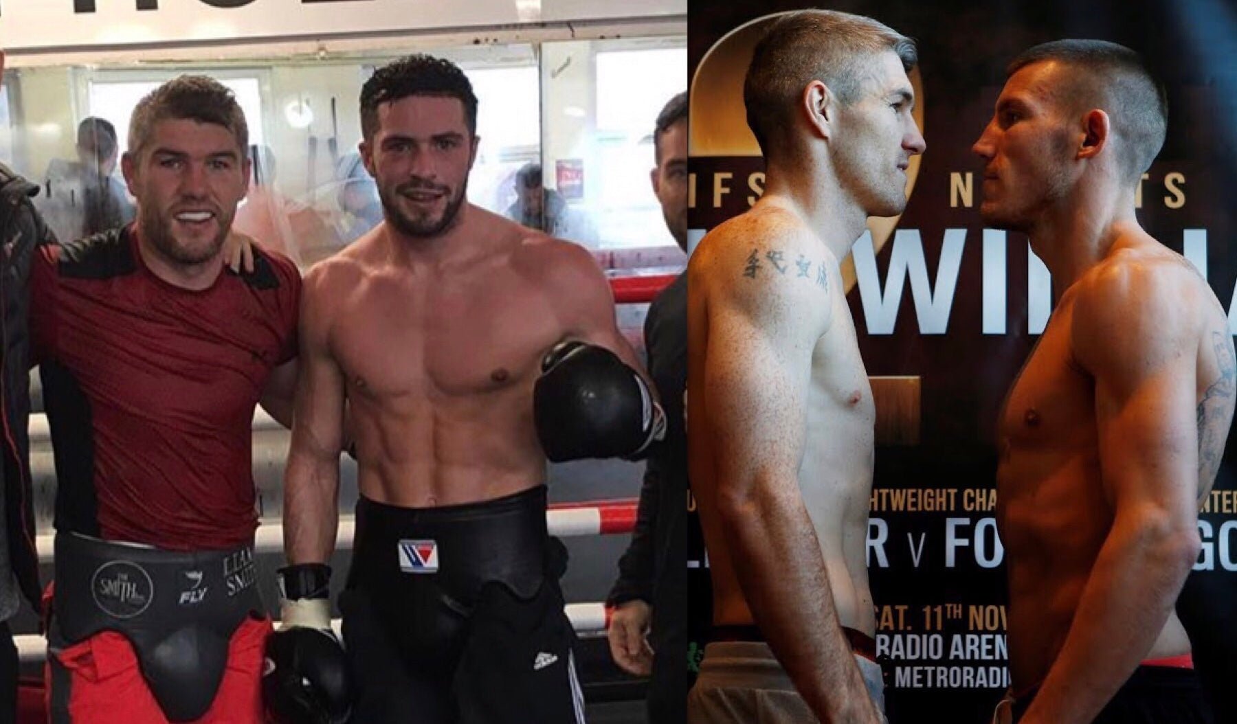 Heffron Sparring Liam Smith, Getting Inside Track On Liam Williams - Queensberry