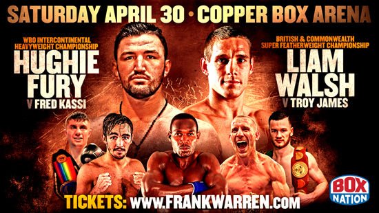 Hughie Fury Headlines Copper Box Arena In First Title Fight After Billy Joe Saunders Withdraws With Hand Injury - Queensberry