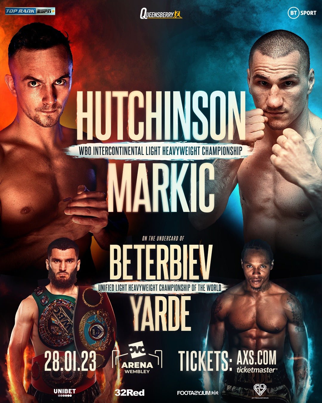 Hutch In The Frame For Title Glory - Queensberry