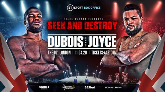 It's On! Dubois V Joyce Confirmed For O2 Arena On April 11 - Queensberry