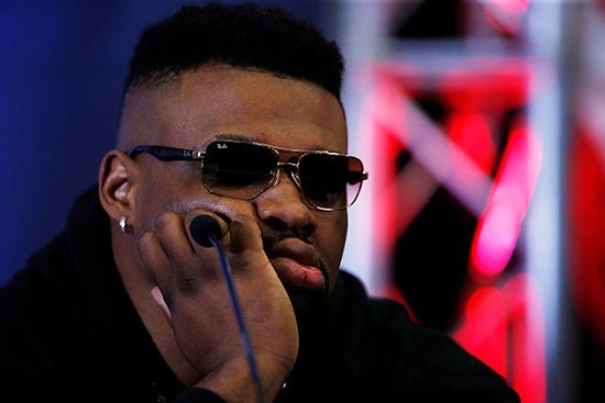 Jarrell Miller Helping Bogdan Dinu To Ko Daniel Dubois - Queensberry