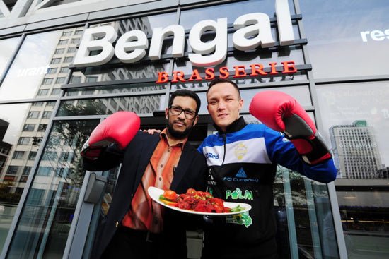 Josh Warrington Has Curry Named After Him - Queensberry