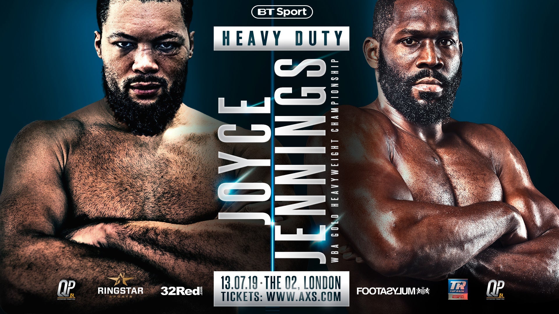 Joyce To Face Former World Title Challenger Jennings On July 13 At The O2, London - Queensberry