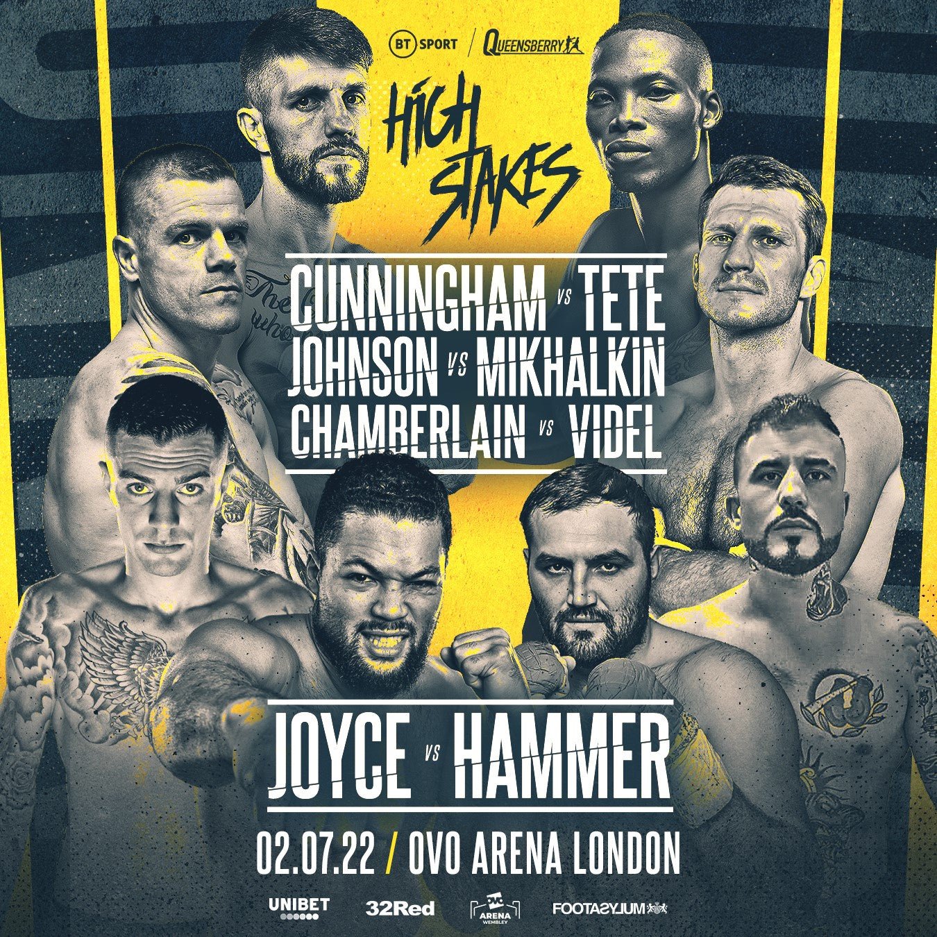 July 2 Card Update: Hammer Time For Joyce At Wembley - Queensberry