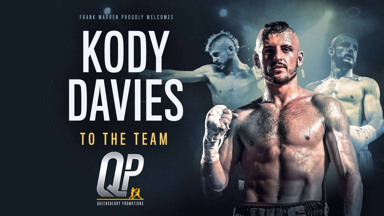 Kody Davies Signs Promotional Pact With Frank Warren - Queensberry