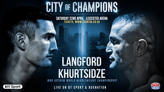 Langford Clashes With ‘Mini Mike Tyson’ Khurtsidze For Wbo Interim Middleweight World Title In Leicester - Queensberry