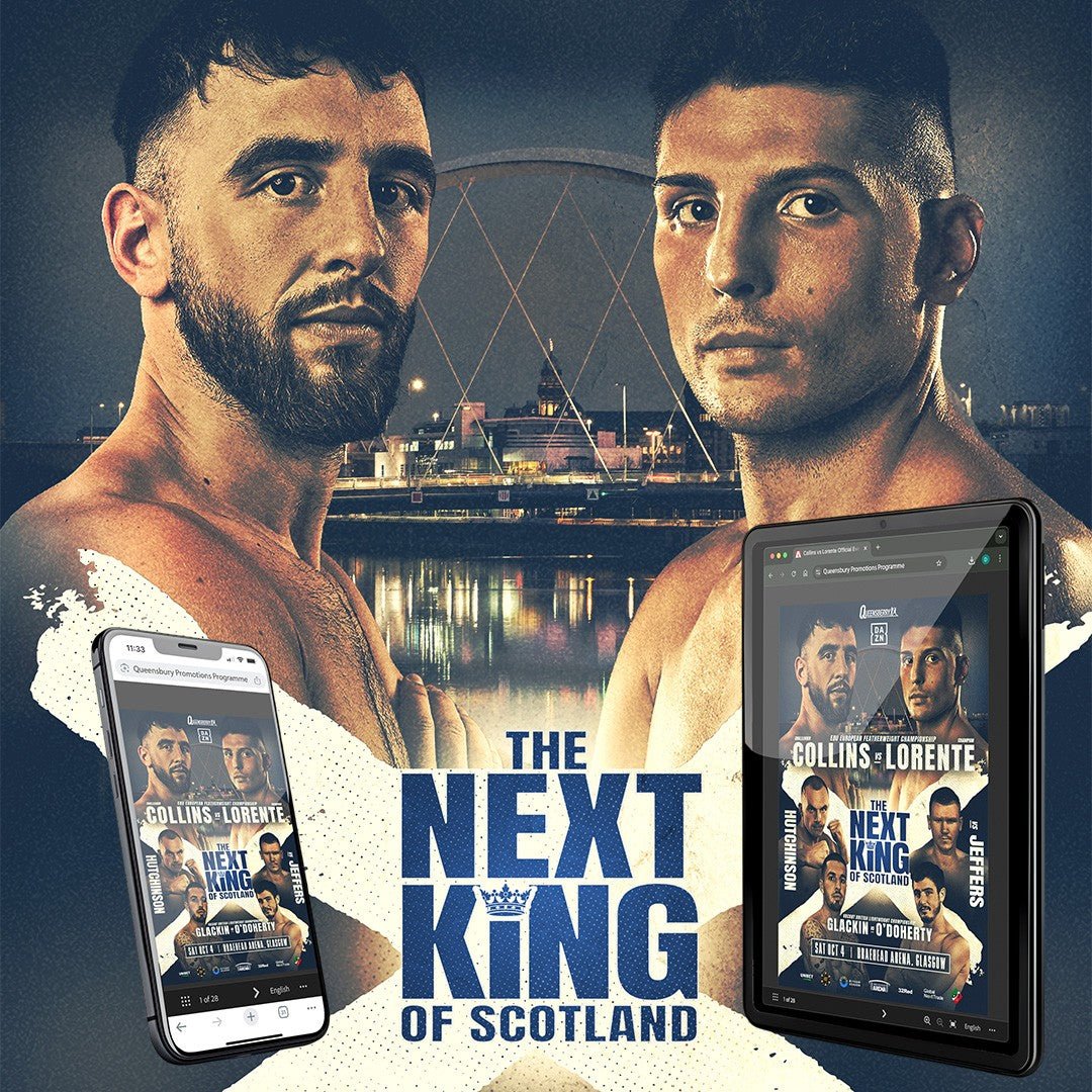 Last King Of Scotland: Fight Night Programme - Queensberry