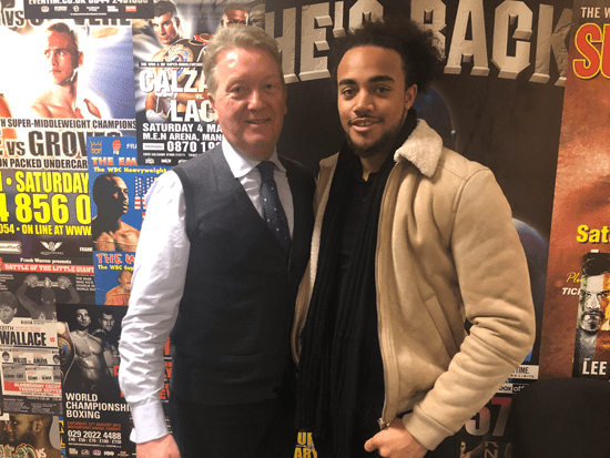Leicester Super-Welterweight Cj Challenger Signs With Frank Warren - Queensberry