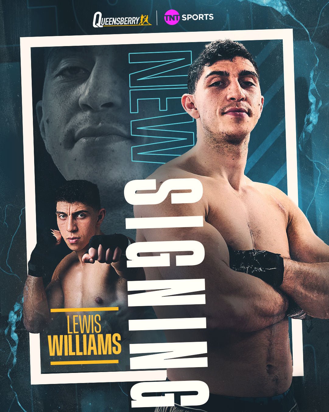 Lewis Williams Signs pro with Queensberry - Queensberry