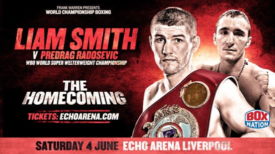 Liam Smith Defends World Title Against Predrag Radosevic - Queensberry