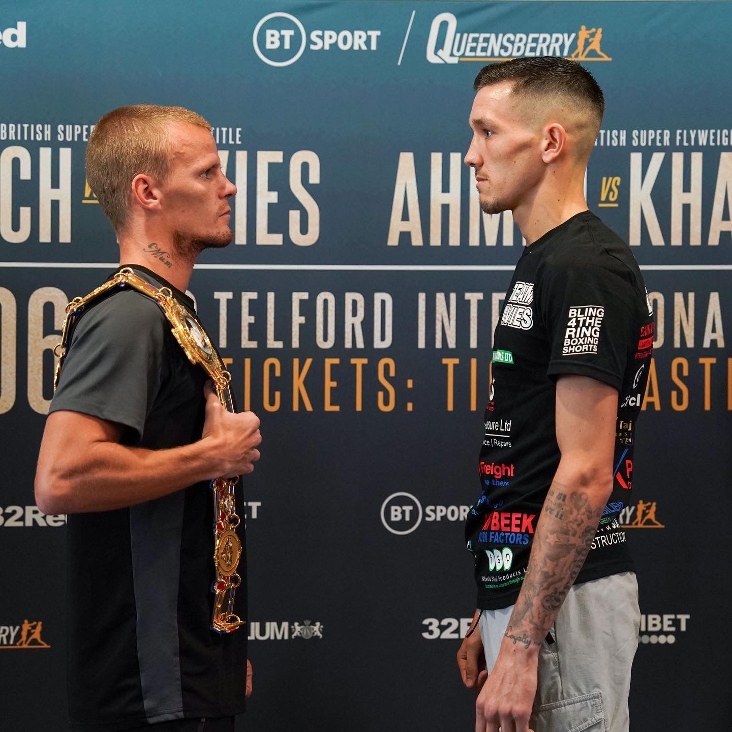 Lonsdale Belt Double Ready To Go In Telford - Queensberry