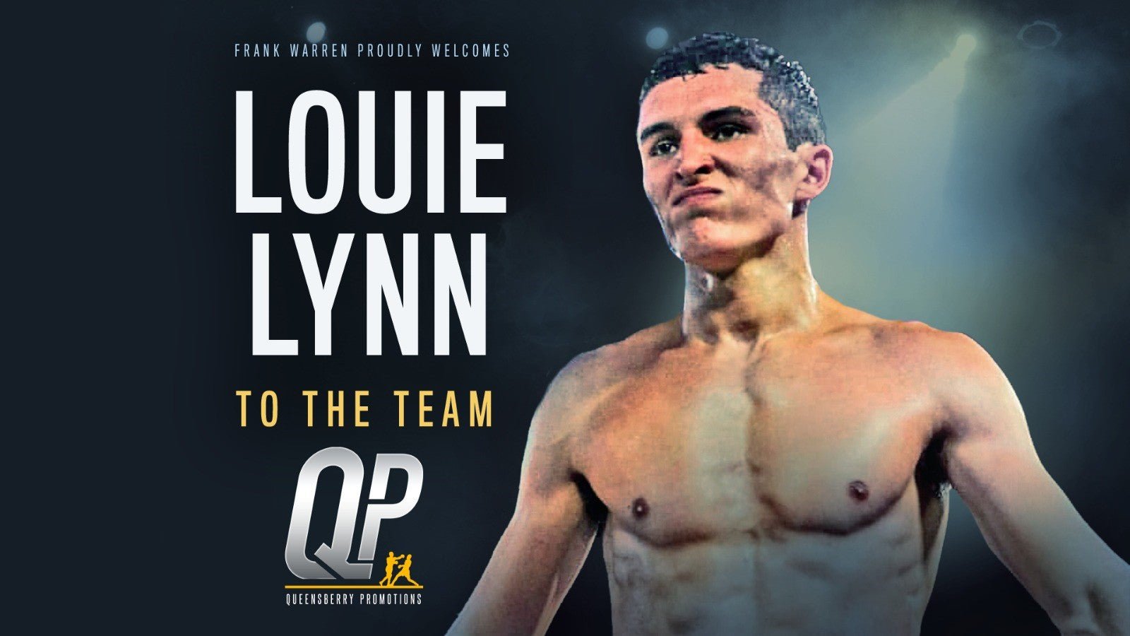 Louie Lynn Signed And Sealed For 02 Arena Date - Queensberry