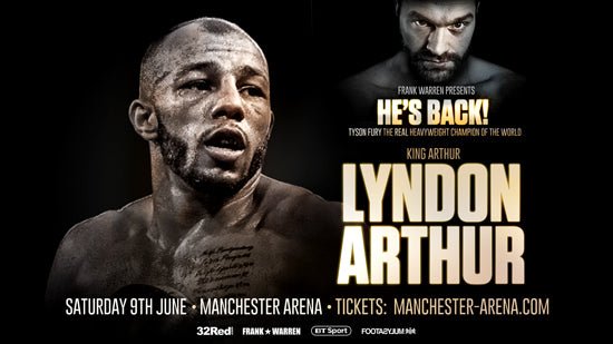 Lyndon ‘King’ Arthur: “I’M Not In Boxing To Concede Anyone Is Better Than Me, And That Includes Mr Anthony Yarde!” - Queensberry