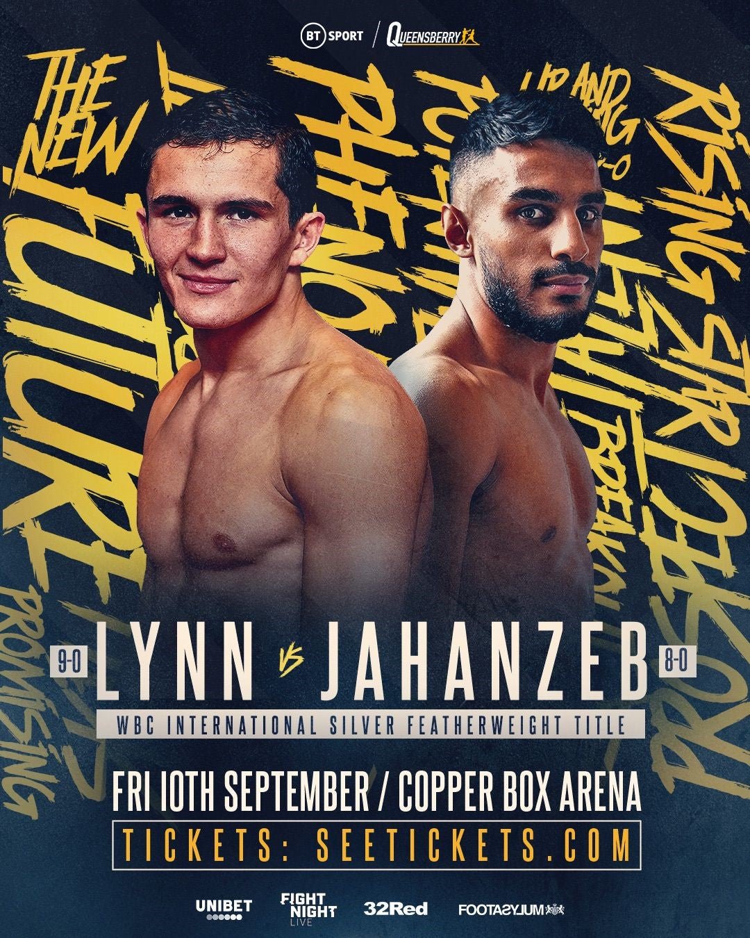 Lynn Vs Jahanzeb To Launch New Prospects Fight Series - Queensberry