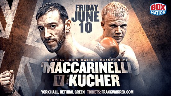 Maccarinelli V Kucher Running Order York Hall - Queensberry