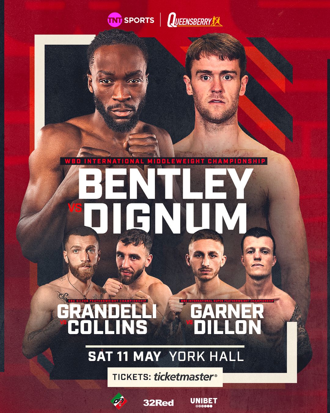 Middleweight Cracker Booked For May 11 - Queensberry