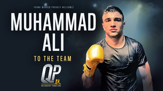 Muhammad Ali Turns Pro With Frank Warren - Queensberry