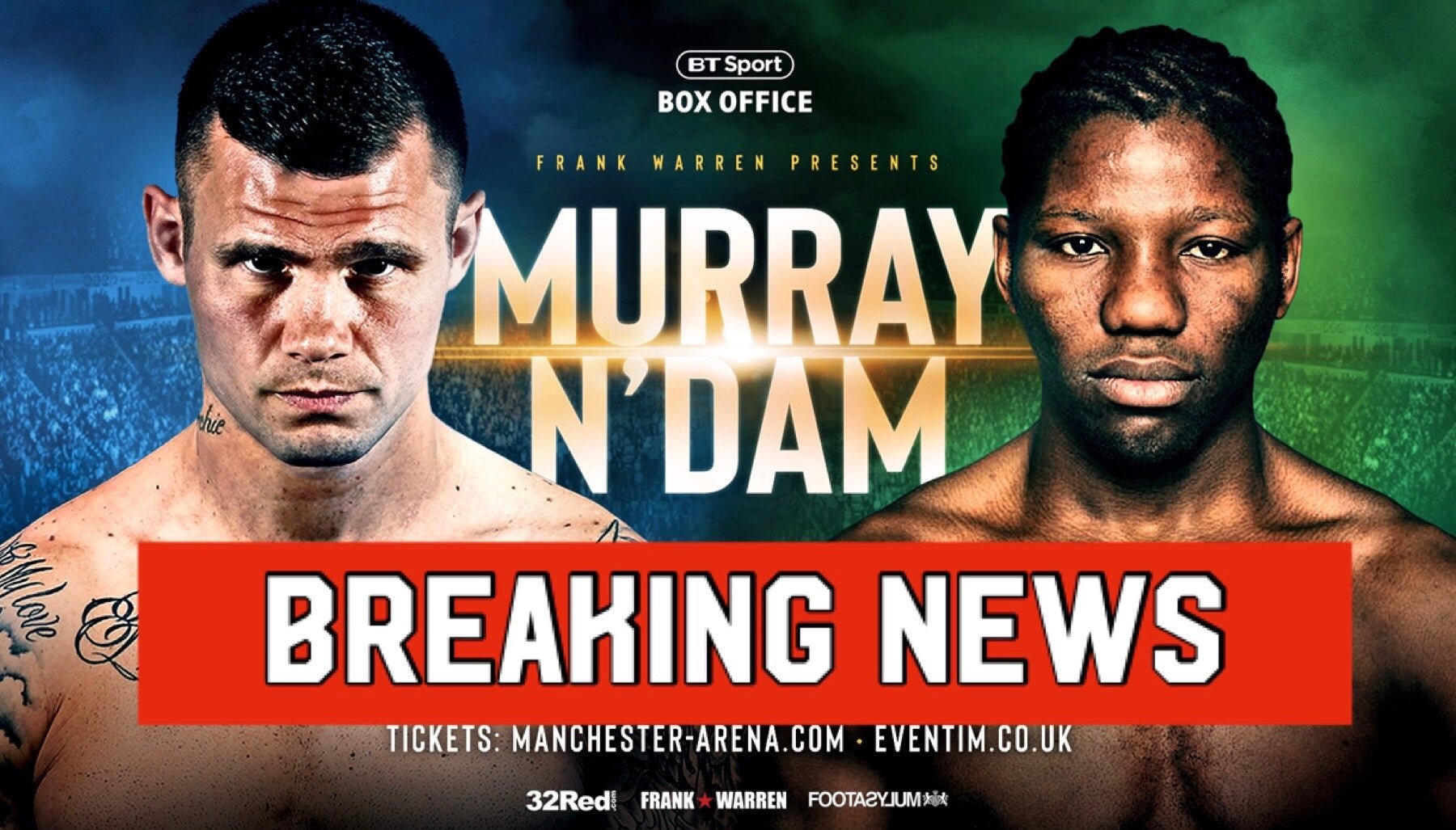 Murray-N'Dam Added To Massive Manchester Card - Queensberry
