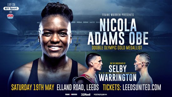 Nicola Adams Obe Added To Selby V Warrington Undercard - Queensberry