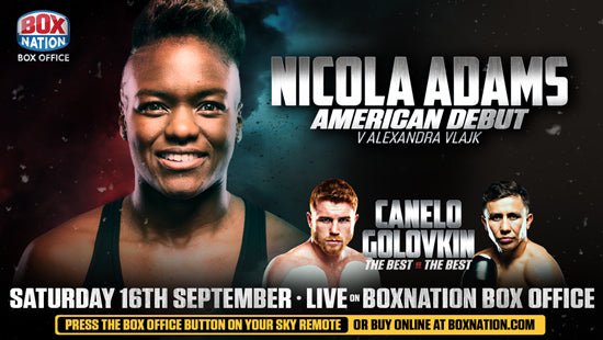 Nicola Adams To Make American Debut On Blockbuster Canelo V Golovkin Card - Queensberry