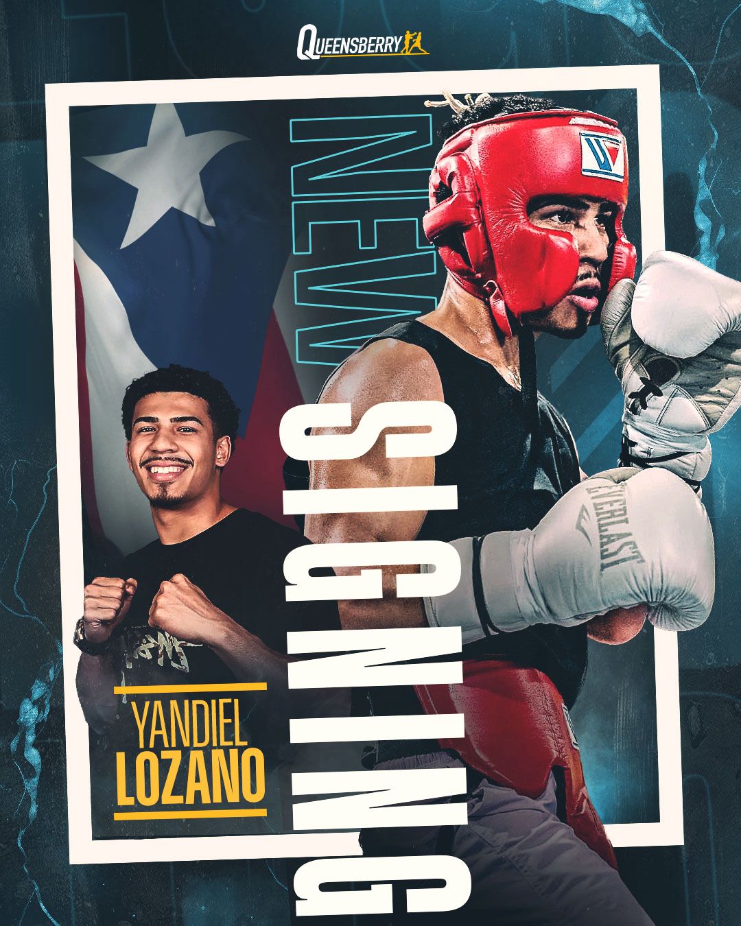 Puerto Rican Starts Signs With Queensberry - Queensberry