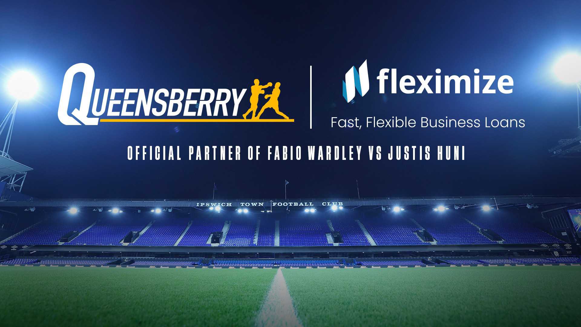 Queensberry and Fleximize announce new partnership for Wardley vs Huni - Queensberry