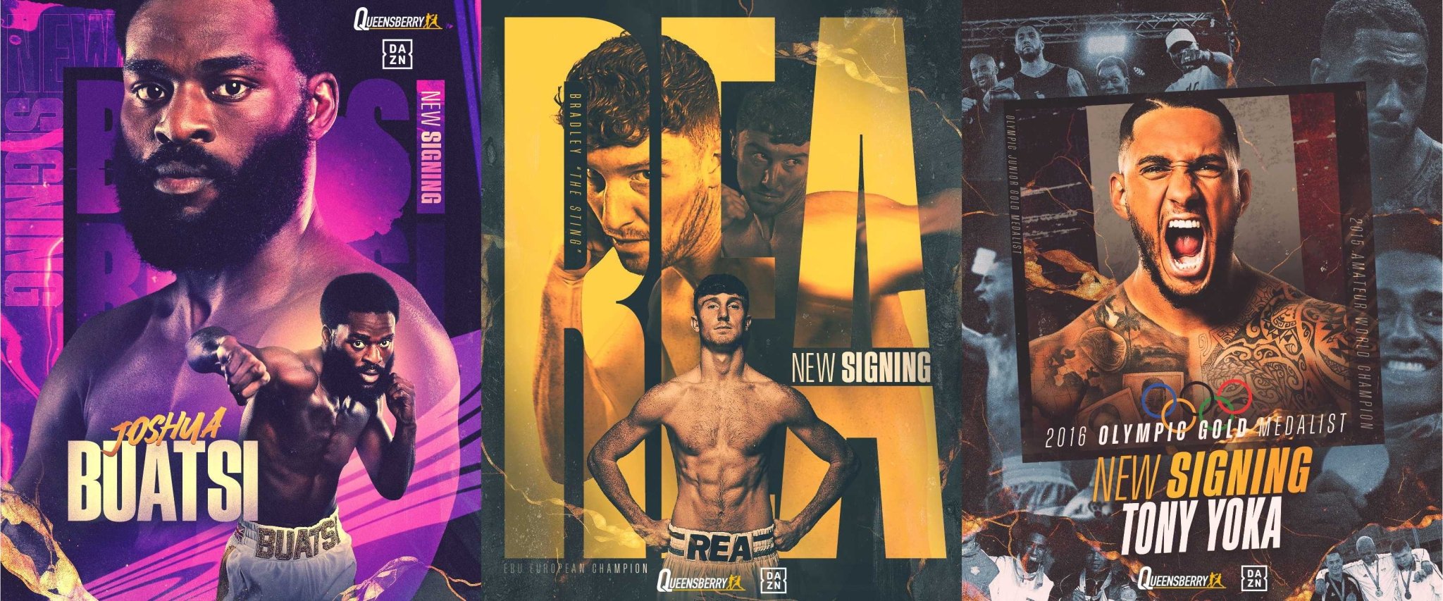 Queensberry Announce a Triple Signing - Queensberry