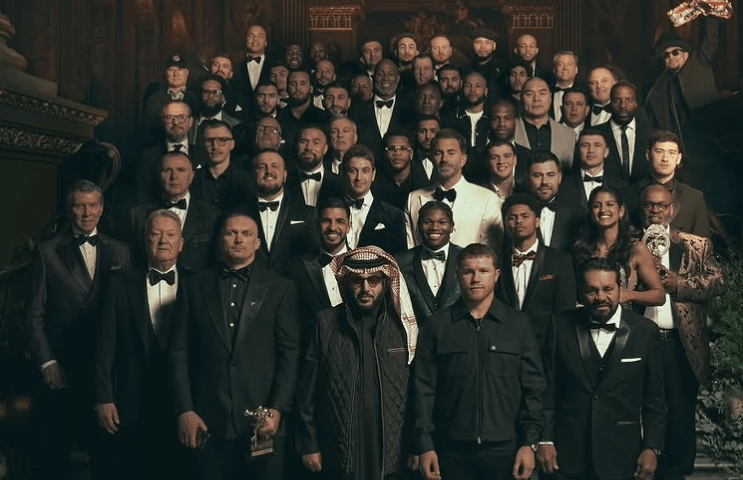 Queensberry Double At Ring awards - Queensberry