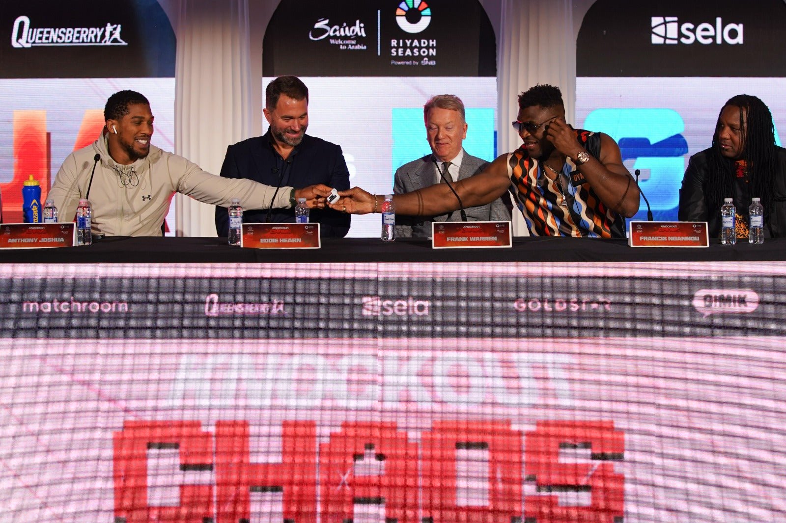 Quotes & Photos From The Final 'Knockout Chaos' Press Conference - Queensberry