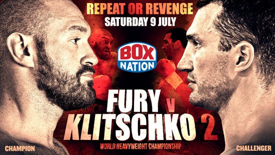 Repeat Or Revenge: Fury And Klitschko Collide In Blockbuster Return Exclusively Live On Boxnation - Queensberry