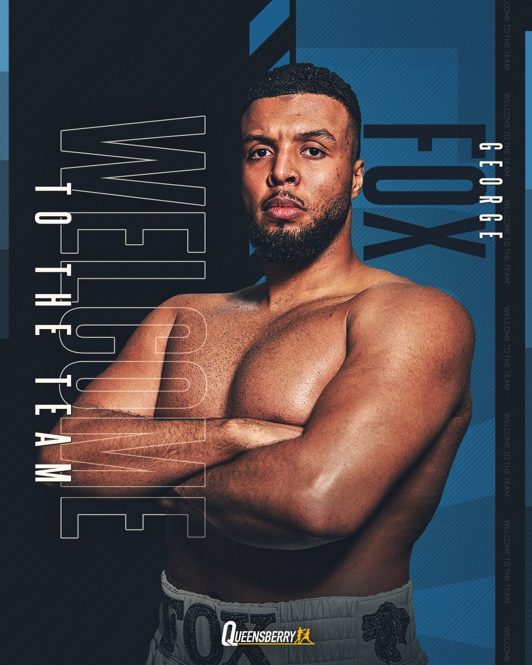 Rising Heavyweight Star George Fox Signs With Queensberry - Queensberry