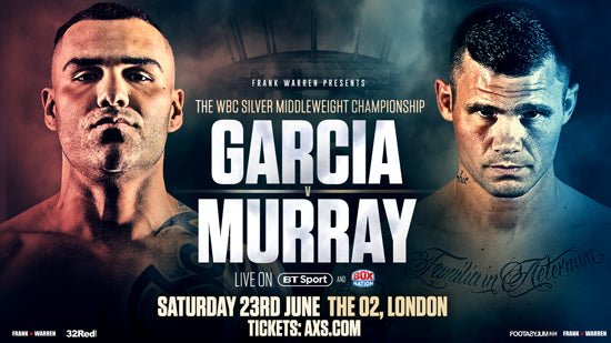 Roberto Garcia Steps In To Face Martin Murray - Queensberry