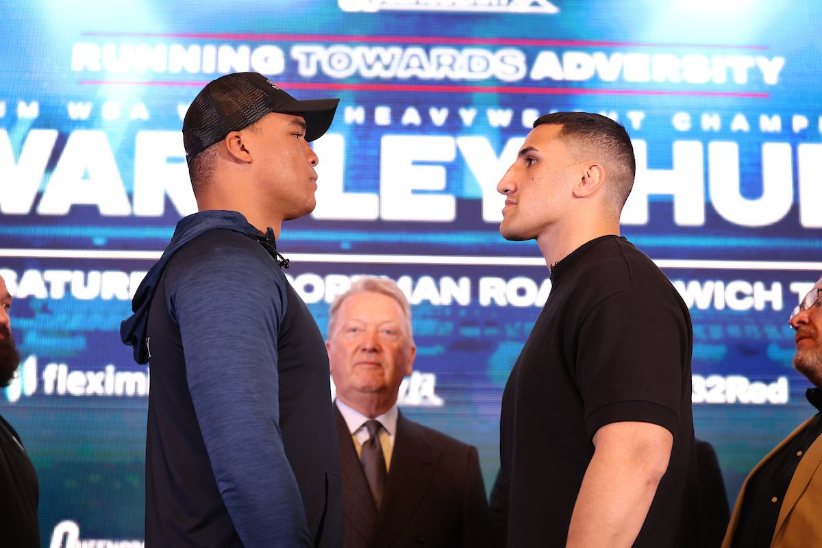 Running Towards Adversity Press Conference - Queensberry