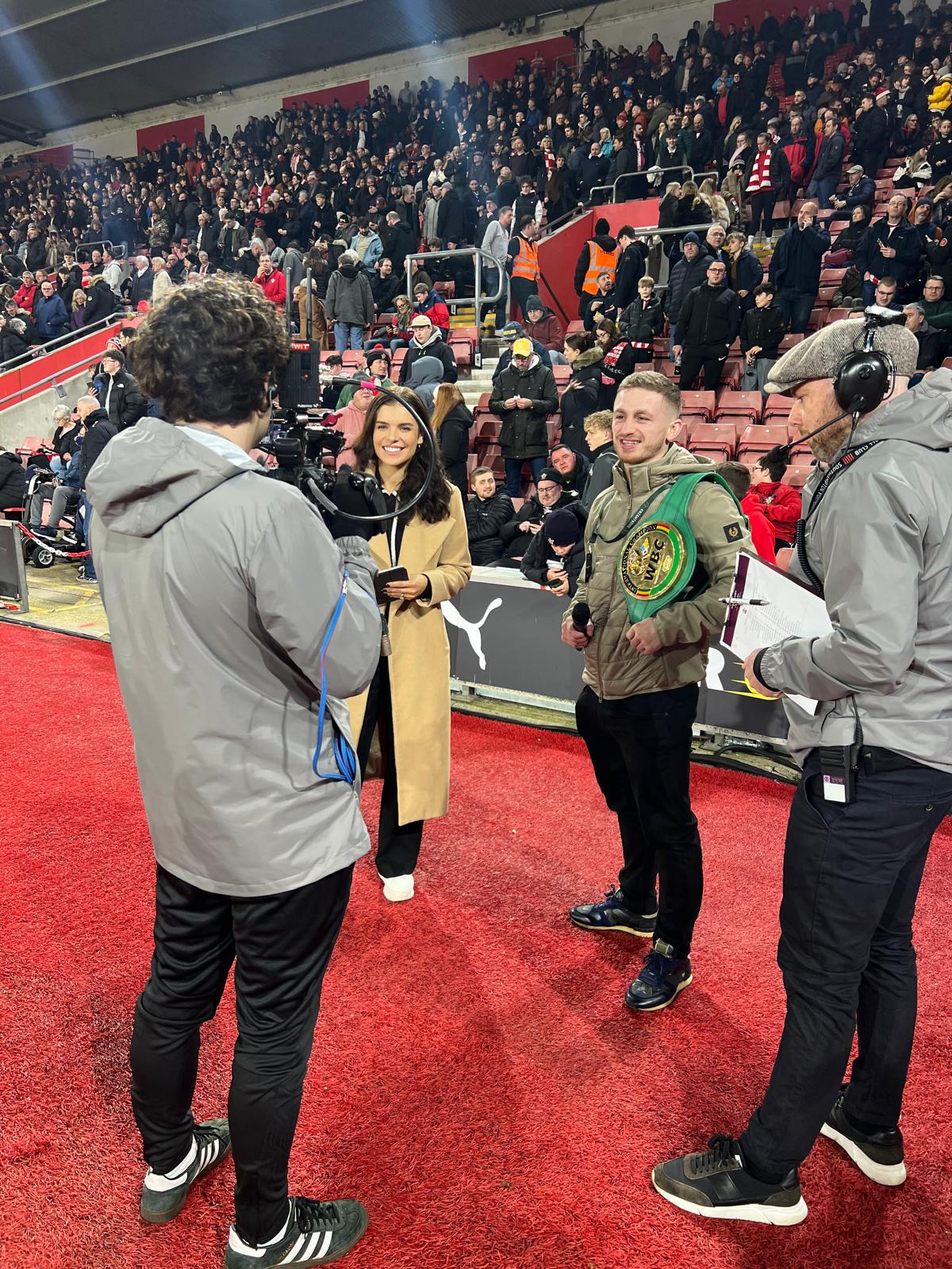 Saint Ryan Welcomed at St Mary's - Queensberry