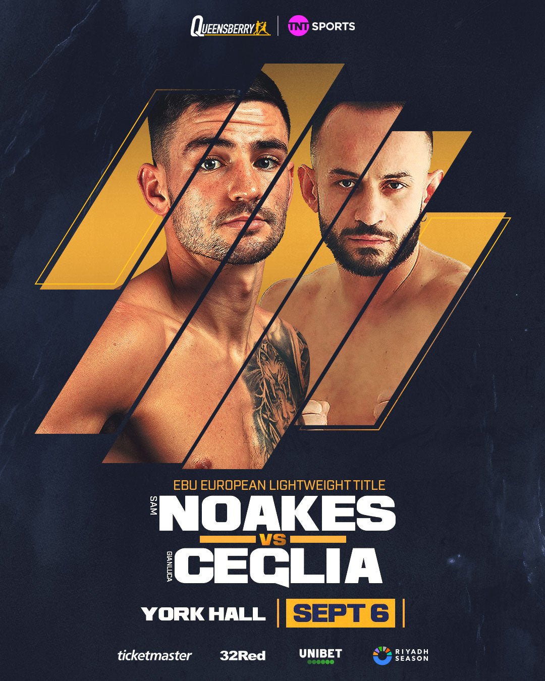 Sam Noakes To Defend Ebu European Lightweight Championship At York Hall - Queensberry