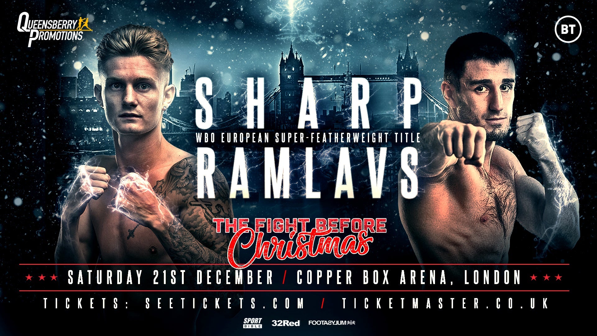 Sharp Bids For Treble At Copper Box - Queensberry