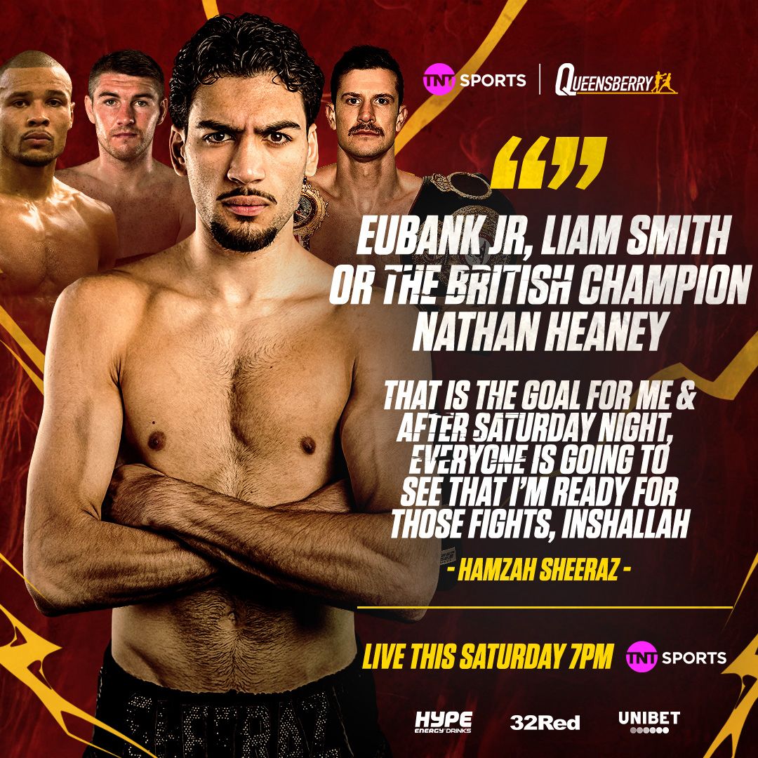 Sheeraz Targets Eubank Blockbuster - Queensberry